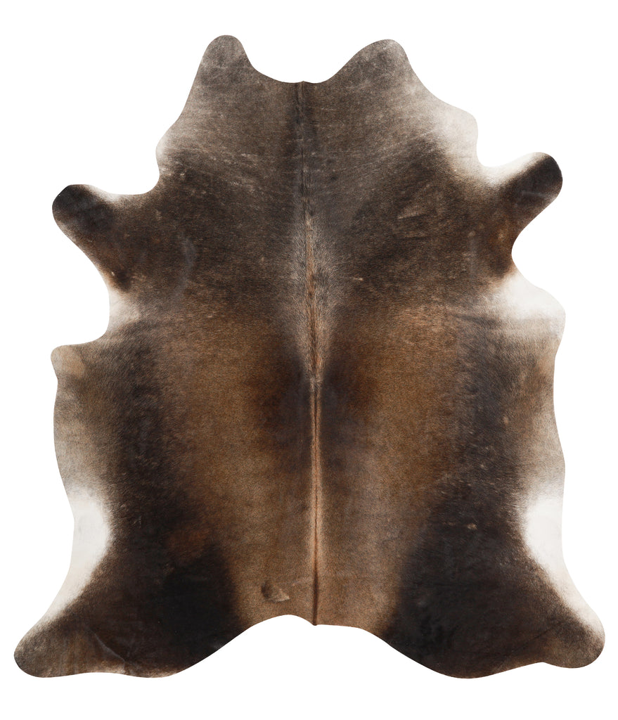 Dark Grey XX-Large Brazilian Cowhide Rug 7'6"H x 6'10"W #65803 by Hudson Hides
