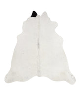 Light Grey X-Large Brazilian Cowhide Rug 6'7"H x 6'4"W #66107 by Hudson Hides