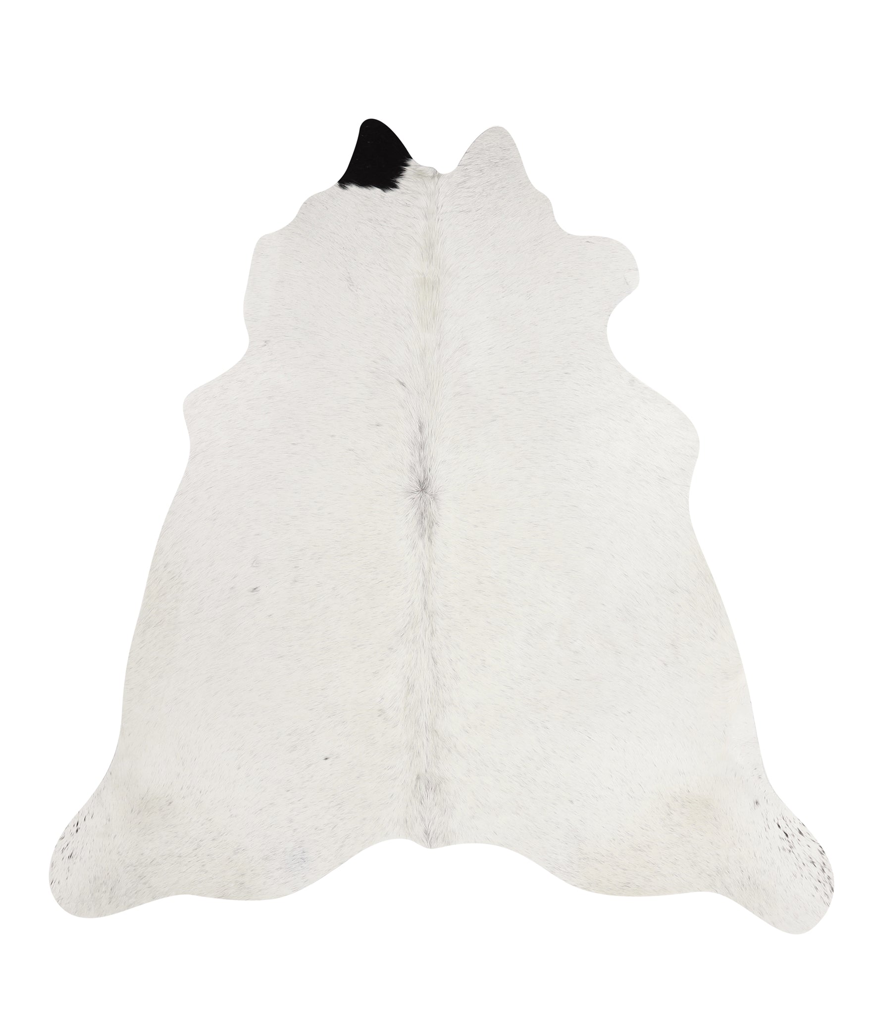 Salt and Pepper Black Cowhide Rug #66107