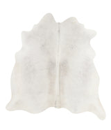 Light Grey X-Large Brazilian Cowhide Rug 6'6"H x 6'2"W #66272 by Hudson Hides