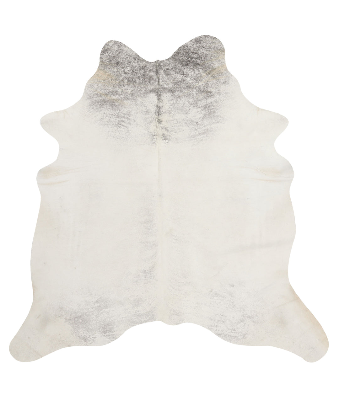 Grey Brindle X-Large Brazilian Cowhide Rug 6'7"H x 6'5"W #66665 by Hud