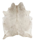 Medium Grey X-Large Brazilian Cowhide Rug 7'0"H x 6'0"W #67484 by Hudson Hides