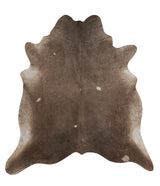 Taupe XX-Large Brazilian Cowhide Rug 7'6"H x 6'11"W #68732 by Hudson Hides