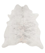 Grey Brindle X-Large Brazilian Cowhide Rug 7'3"H x 6'10"W #69971 by Hudson Hides
