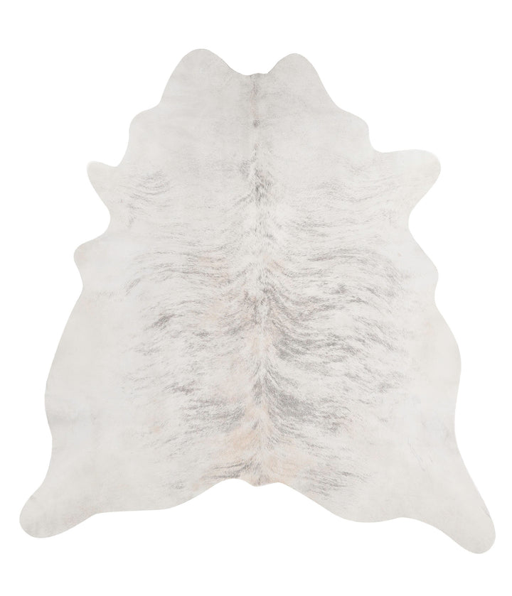 Grey Brindle X-Large Brazilian Cowhide Rug 7'3"H x 6'10"W #69971 by Hudson Hides