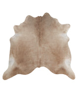 Taupe Large Brazilian Cowhide Rug 6'1"H x 6'6"W #70663 by Hudson Hides