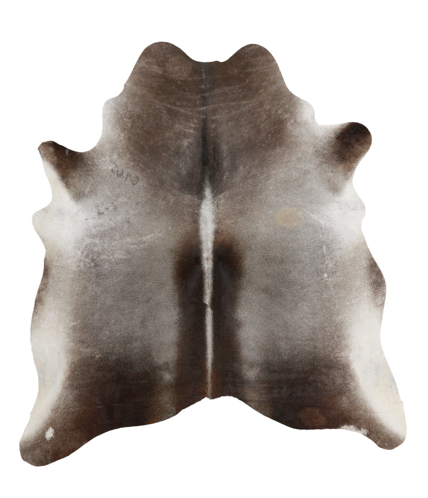 Dark Grey X-Large Brazilian Cowhide Rug 6'11"H x 6'4"W #70816 by Hudson Hides