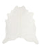 Solid White XX-Large Brazilian Cowhide Rug 7'4