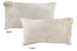 Champagne Cowhide Pillow 12x22 #71905 by Hudson Hides