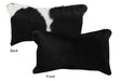Black and White Cowhide Pillow 12x22 #73171 by Hudson Hides