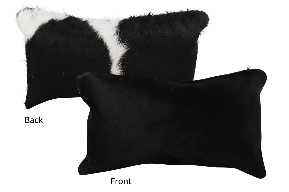 Black and White Cowhide Pillow #73171