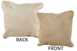 Champagne Cowhide Pillow 16x16 #73937 by Hudson Hides