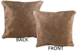 Taupe Cowhide Pillow 16x16 #74734 by Hudson Hides
