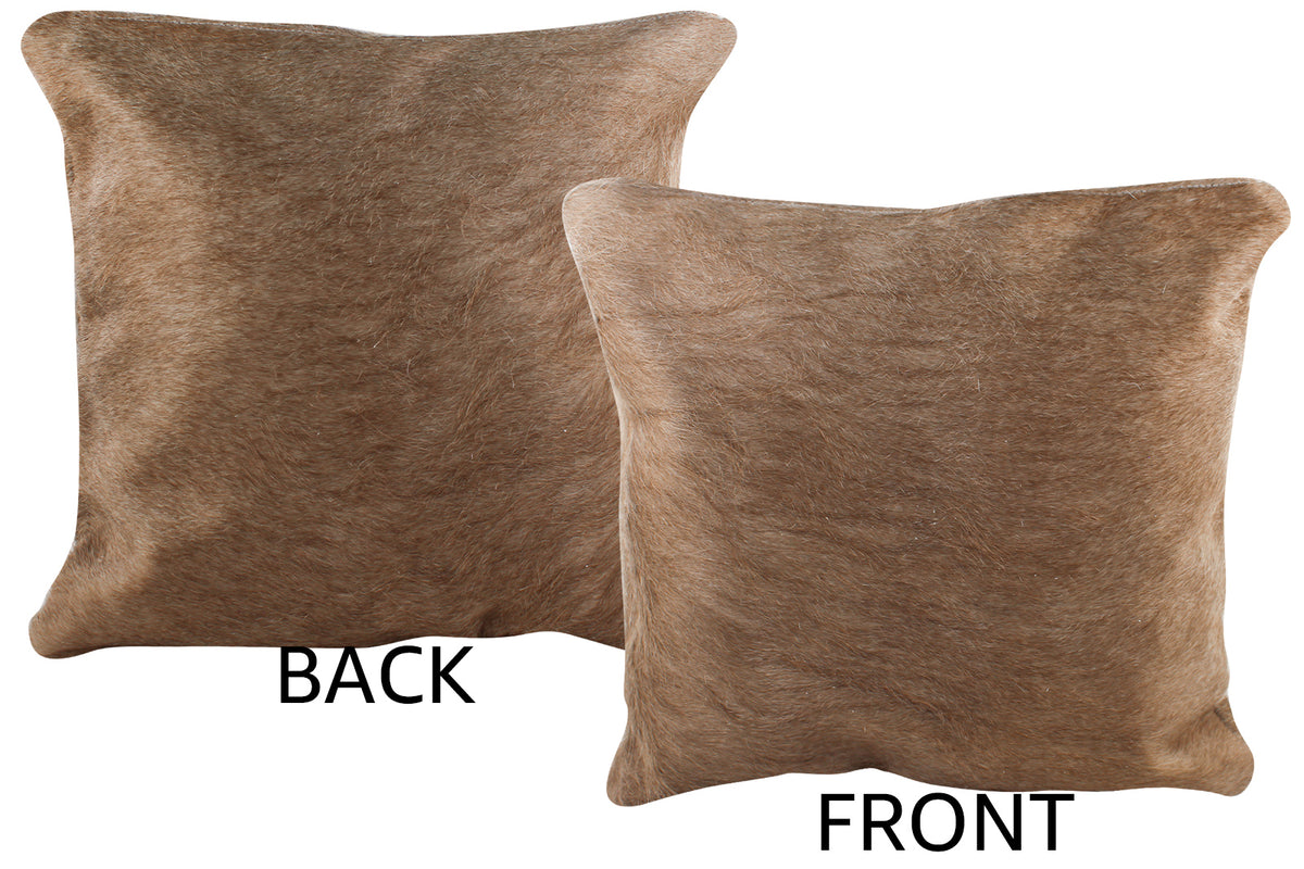 Taupe Cowhide Pillow #74734