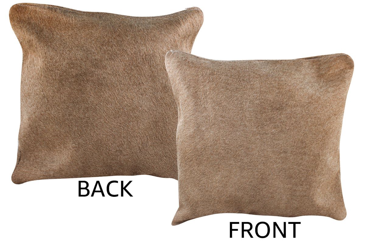 Taupe Cowhide Pillow #74761