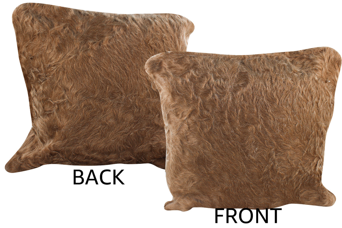 Taupe Cowhide Pillow #74763