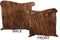 Medium Brindle Cowhide Pillow 16x16 #74945 by Hudson Hides
