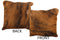 Medium Brindle Cowhide Pillow 16x16 #75003 by Hudson Hides