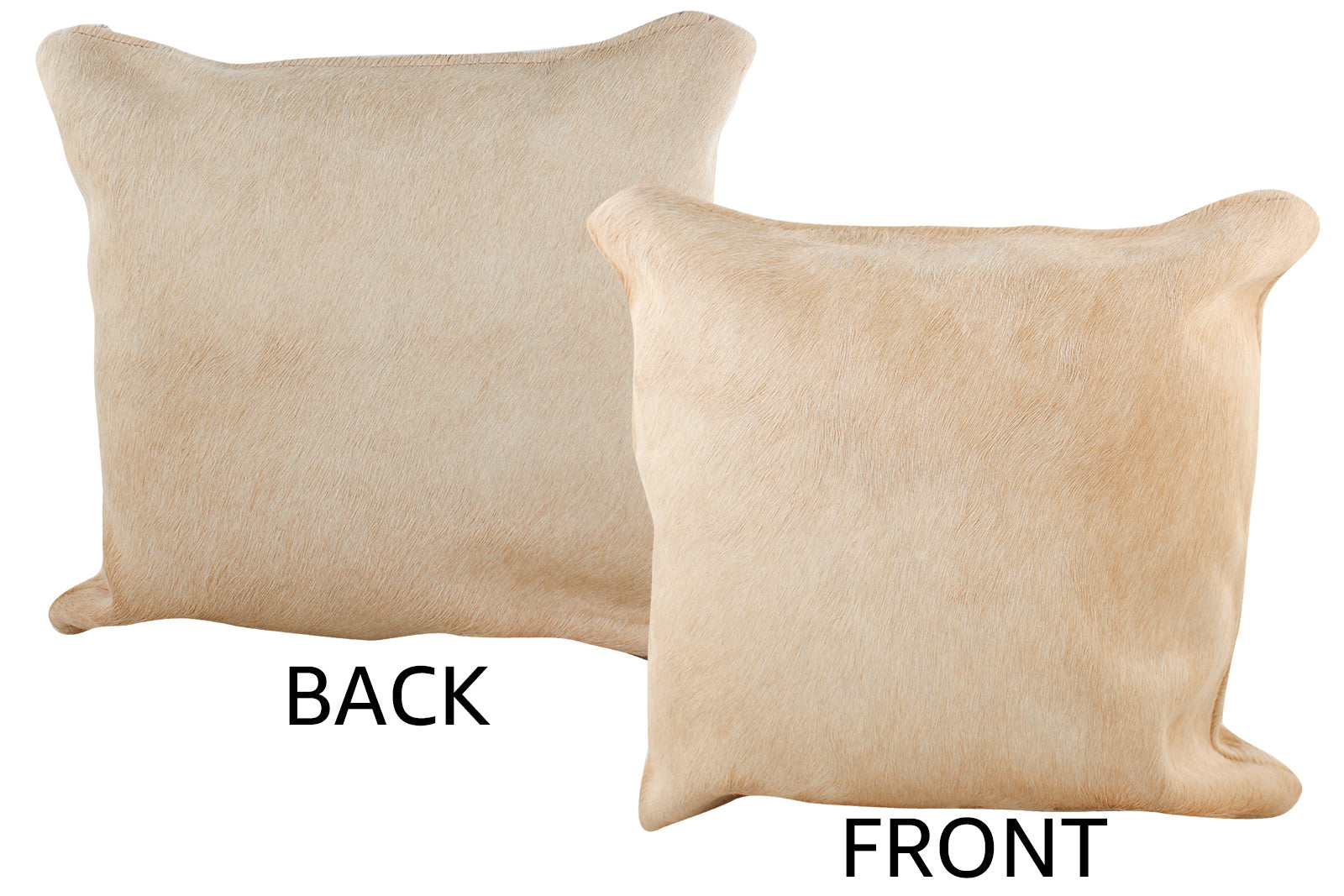 Champagne Cowhide Pillow #75101