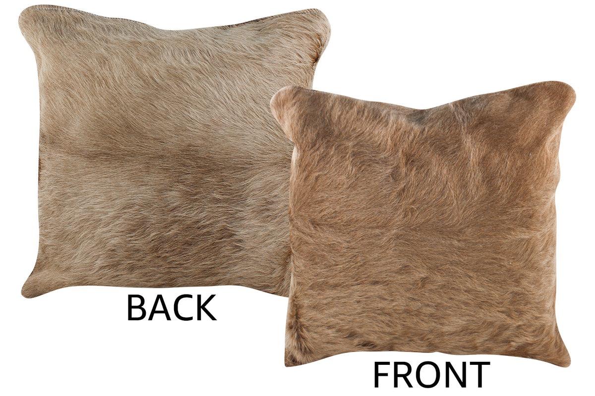Taupe Cowhide Pillow #75272
