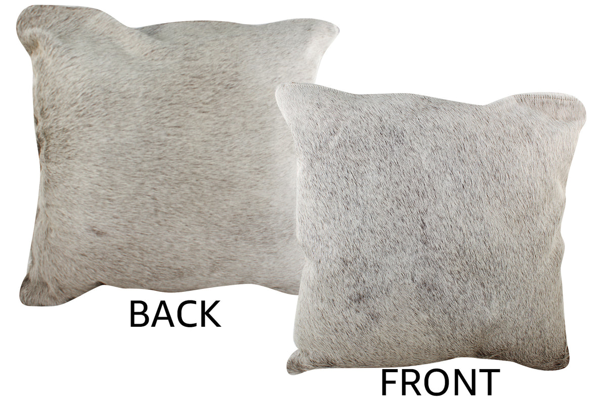 Grey Cowhide Pillow #75563