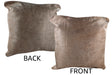 Taupe Cowhide Pillow 20x20 #76596 by Hudson Hides