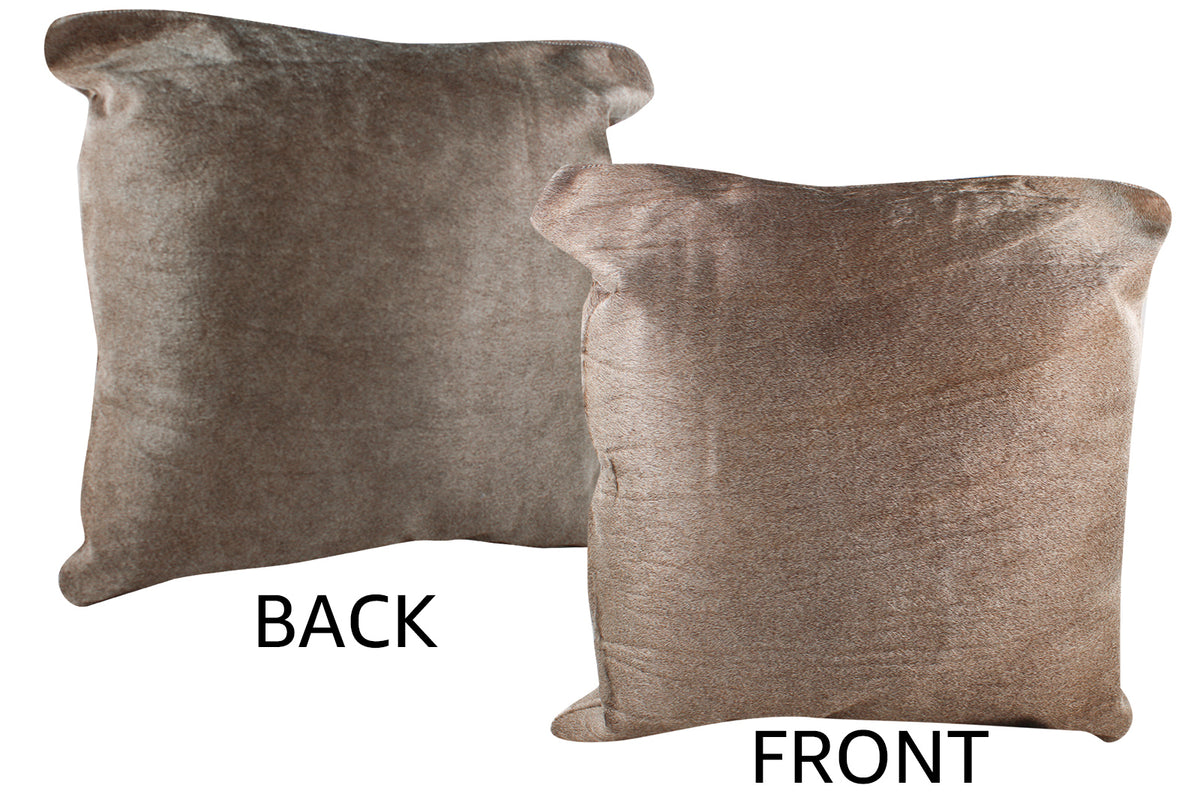 Taupe Cowhide Pillow #76596