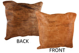 Medium Brindle Cowhide Pillow 20x20 #76610 by Hudson Hides