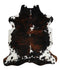 Tricolor Large European Cowhide Rug 6'7