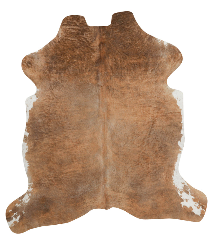 Light Caramel X-Large European Cowhide Rug 6'9"H x 6'4"W #79975 by Hudson Hides