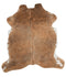 Light Caramel X-Large European Cowhide Rug 6'9