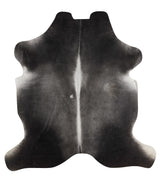 Dark Grey XX-Large European Cowhide Rug 7'4"H x 7'0"W #80514 by Hudson Hides
