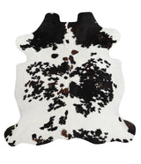 Tricolor X-Large European Cowhide Rug 6'9"H x 6'6"W #80577 by Hudson Hides