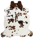 Tricolor X-Large European Cowhide Rug 7'0"H x 6'3"W #80845 by Hudson Hides