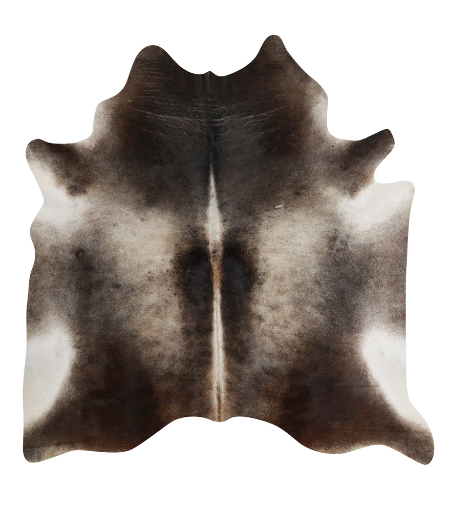 Dark Grey XX-Large Brazilian Cowhide Rug 7'5"H x 7'2"W #82316 by Hudson Hides