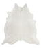 Solid White X-Large Brazilian Cowhide Rug 7'4