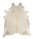 Champagne XX-Large Brazilian Cowhide Rug 7'10"H x 6'7"W #83526 by Hudson Hides