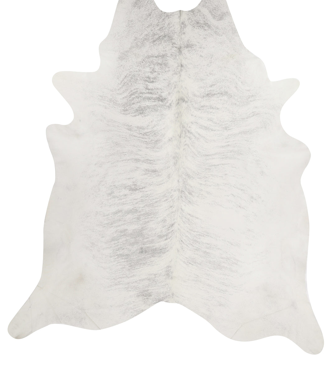 Grey Brindle XX-Large Brazilian Cowhide Rug 8'6"H x 7'9"W #83662 by Hu