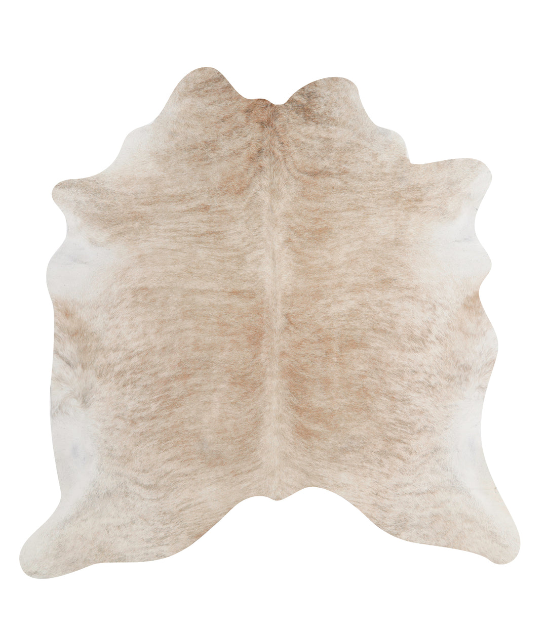 Light Brindle X-Large Brazilian Cowhide Rug 6'5"H x 6'4"W #83932 by Hu