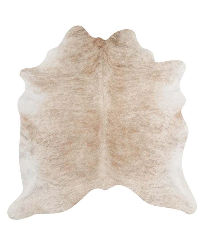 Light Brindle X-Large Brazilian Cowhide Rug 6'5"H x 6'4"W #83932 by Hudson Hides