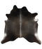 Dark Grey X-Large Brazilian Cowhide Rug 6'11