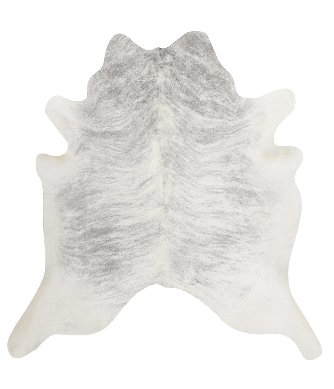 Grey Brindle X-Large Brazilian Cowhide Rug 7'6"H x 5'11"W #84607 by Hu