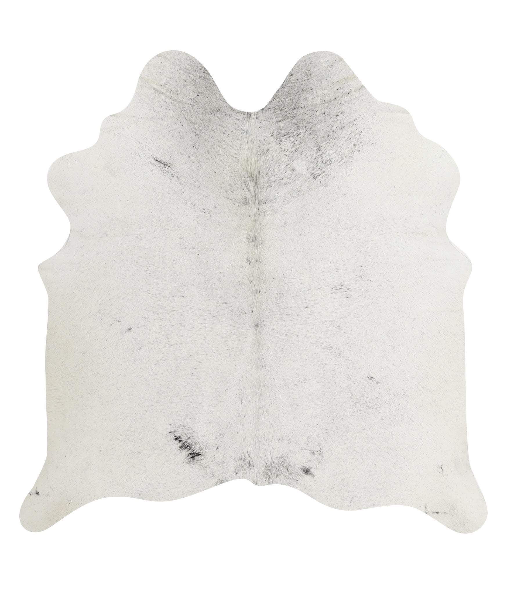 Salt and Pepper Black Cowhide Rug #84757