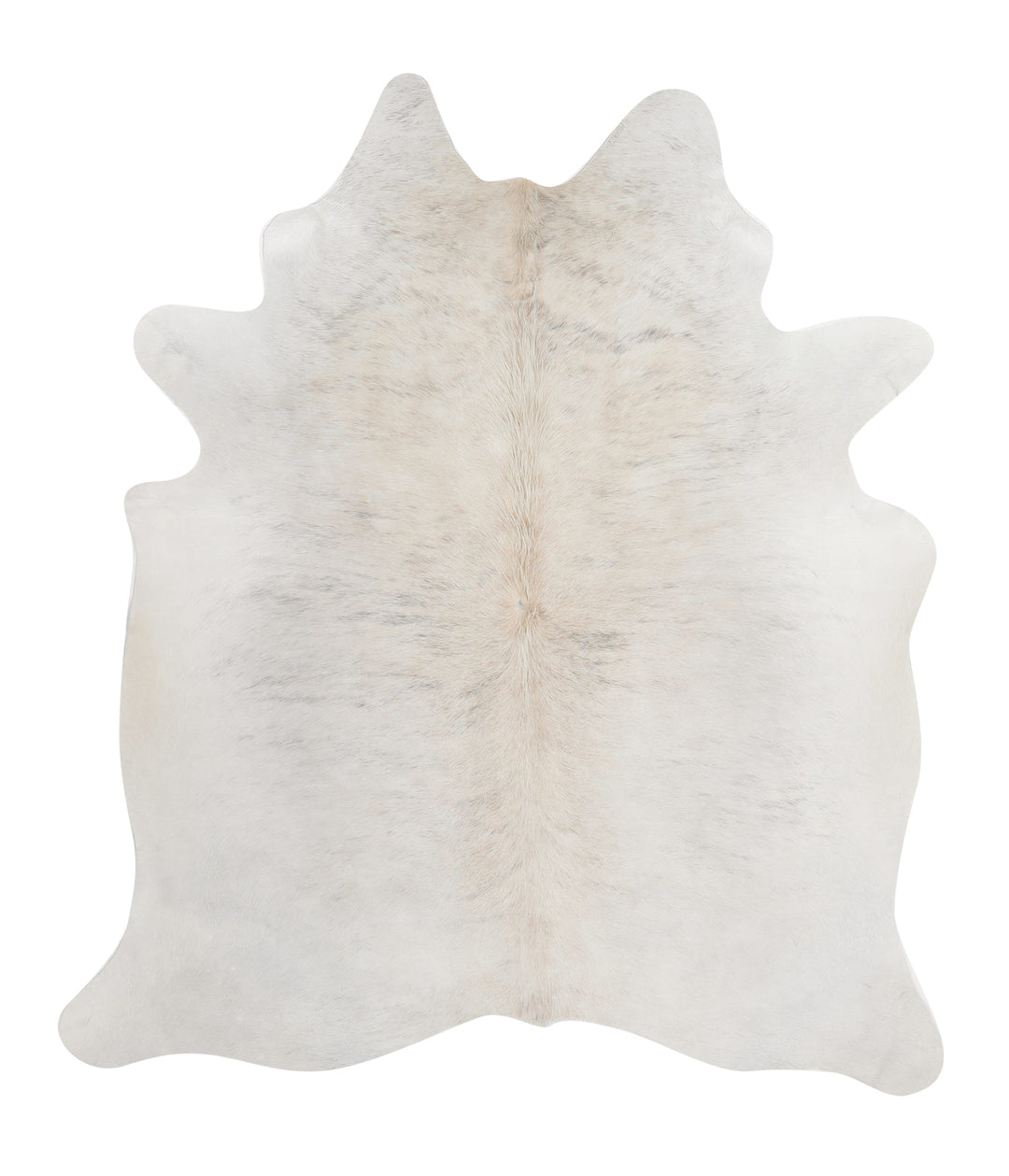 Grey Brindle Large Brazilian Cowhide Rug 6'9"H x 5'10"W #85196 by Huds