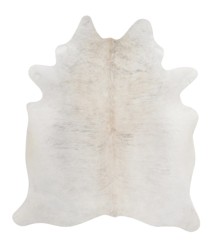 Grey Brindle Large Brazilian Cowhide Rug 6'9"H x 5'10"W #85196 by Hudson Hides