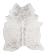 Grey Brindle X-Large Brazilian Cowhide Rug 7'4"H x 6'4"W #85305 by Hudson Hides