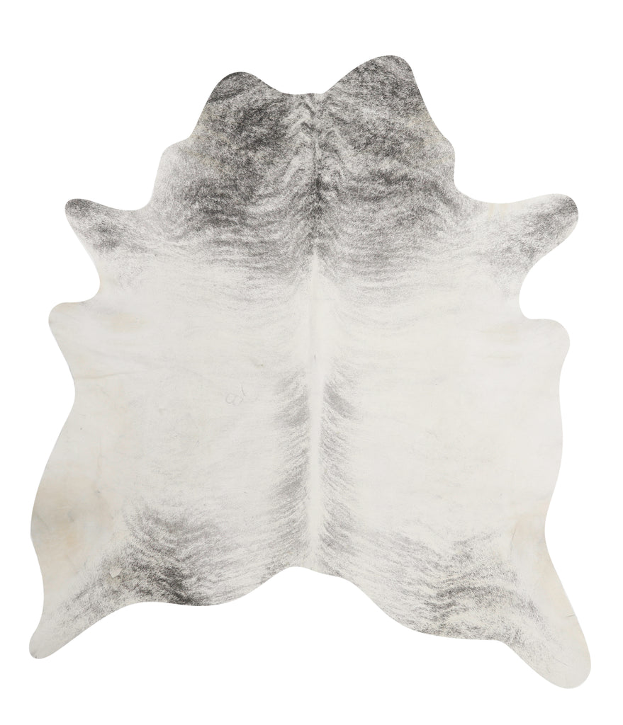 Grey Brindle X-Large Brazilian Cowhide Rug 7'5"H x 6'7"W #85350 by Hudson Hides