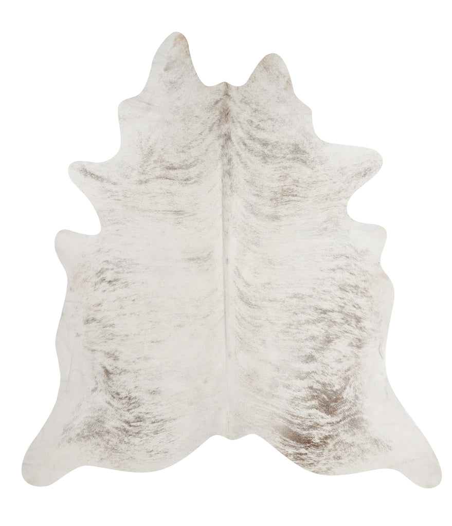 Grey Brindle XX-Large Brazilian Cowhide Rug 7'11"H x 7'3"W #85515 by Hudson Hides