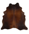 Chocolate Large Brazilian Cowhide Rug 6'4