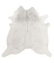 Light Grey XX-Large Brazilian Cowhide Rug 7'5"H x 7'2"W #86290 by Hudson Hides